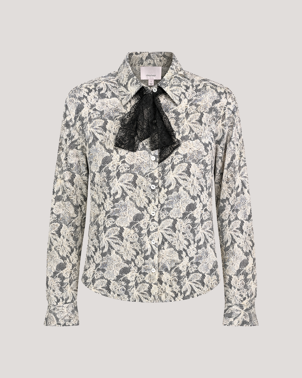 Trompe L'Oeil Lace Aero Top