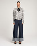 Trompe L'Oeil Lace Aero Top