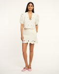 Paisley Bloom Embroidered Bellara Top