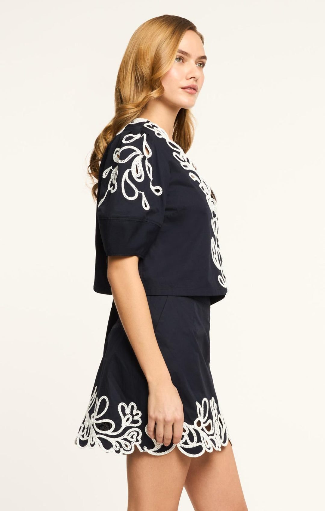 Paisley Bloom Embroidered Bellara Top – Cinq à Sept