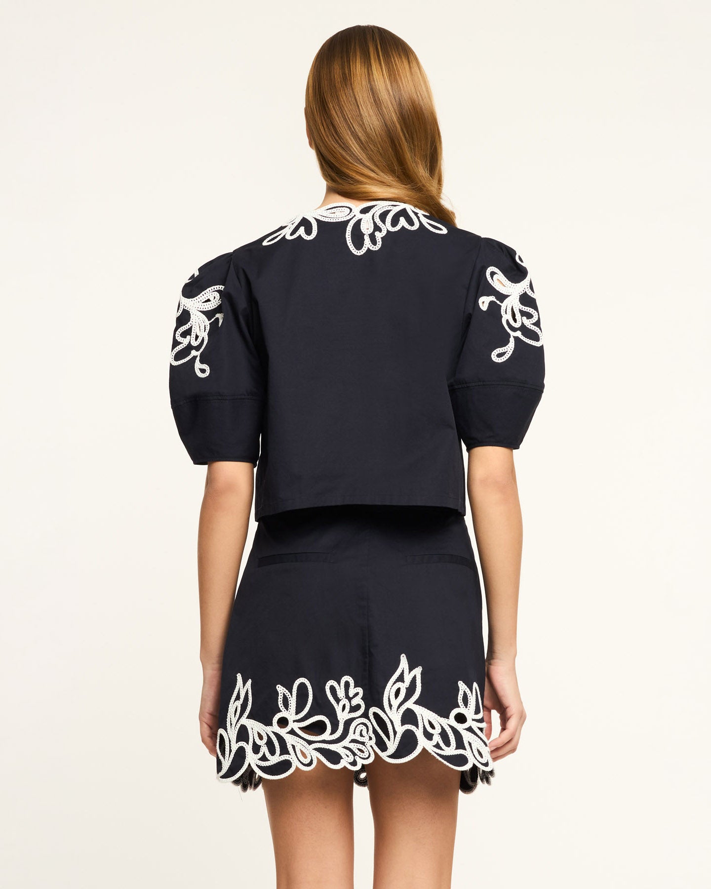 Paisley Bloom Embroidered Bellara Top