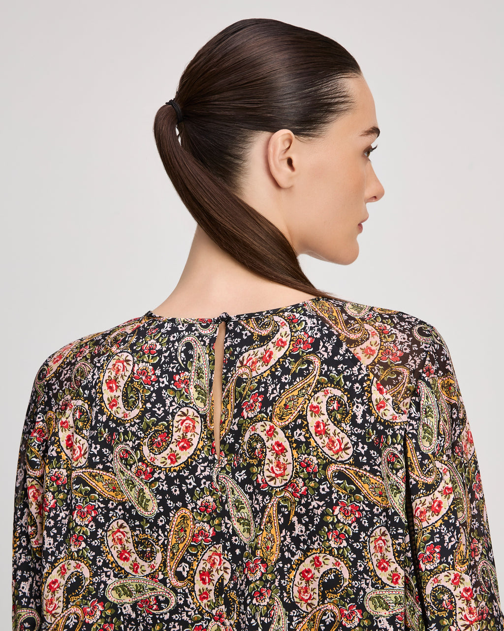Rose Paisley Virelia Top