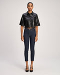 Vegan Leather Aiden Top