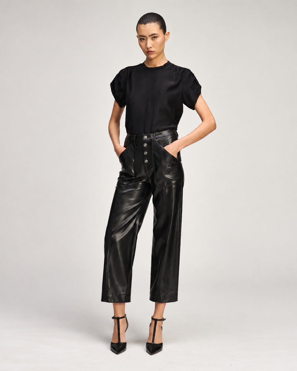 Vegan Leather Benji Pant