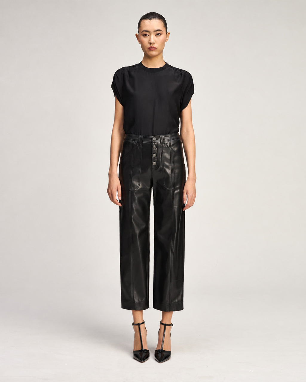 Vegan Leather Benji Pant