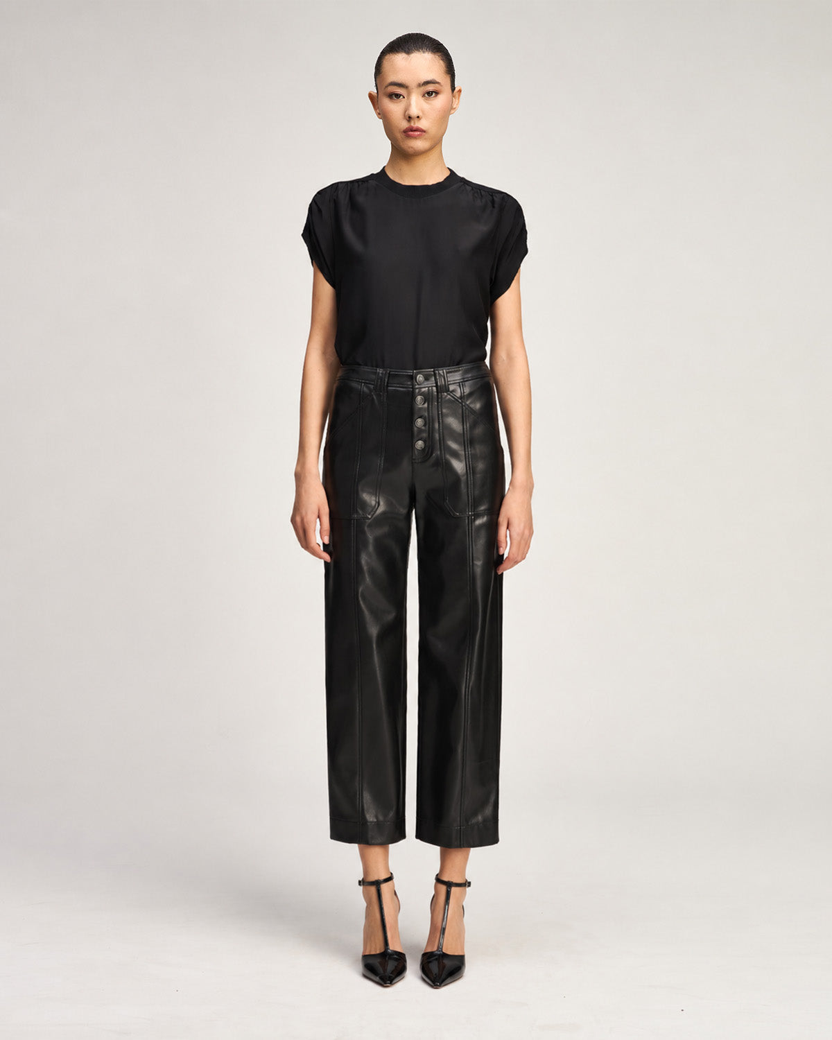 Vegan Leather Benji Pant