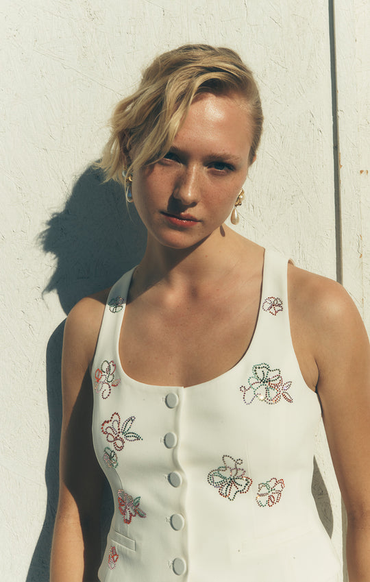 Blooming Linework Rowena Top