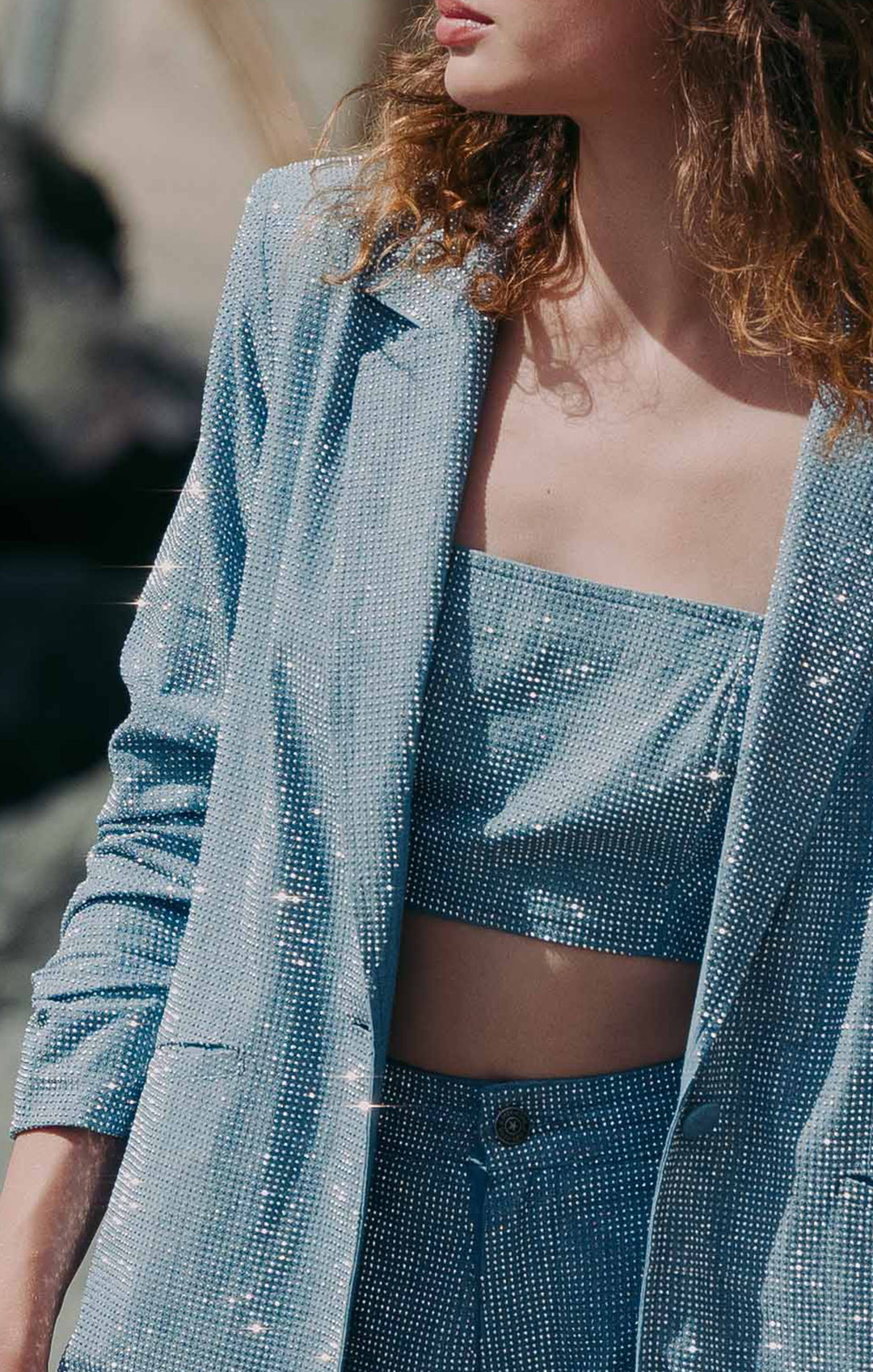 ジャケット・アウター miTODAYFUL Check Dawn Jacket 36 Chambray Heatset Kylie Jacket – Cinq à Sept