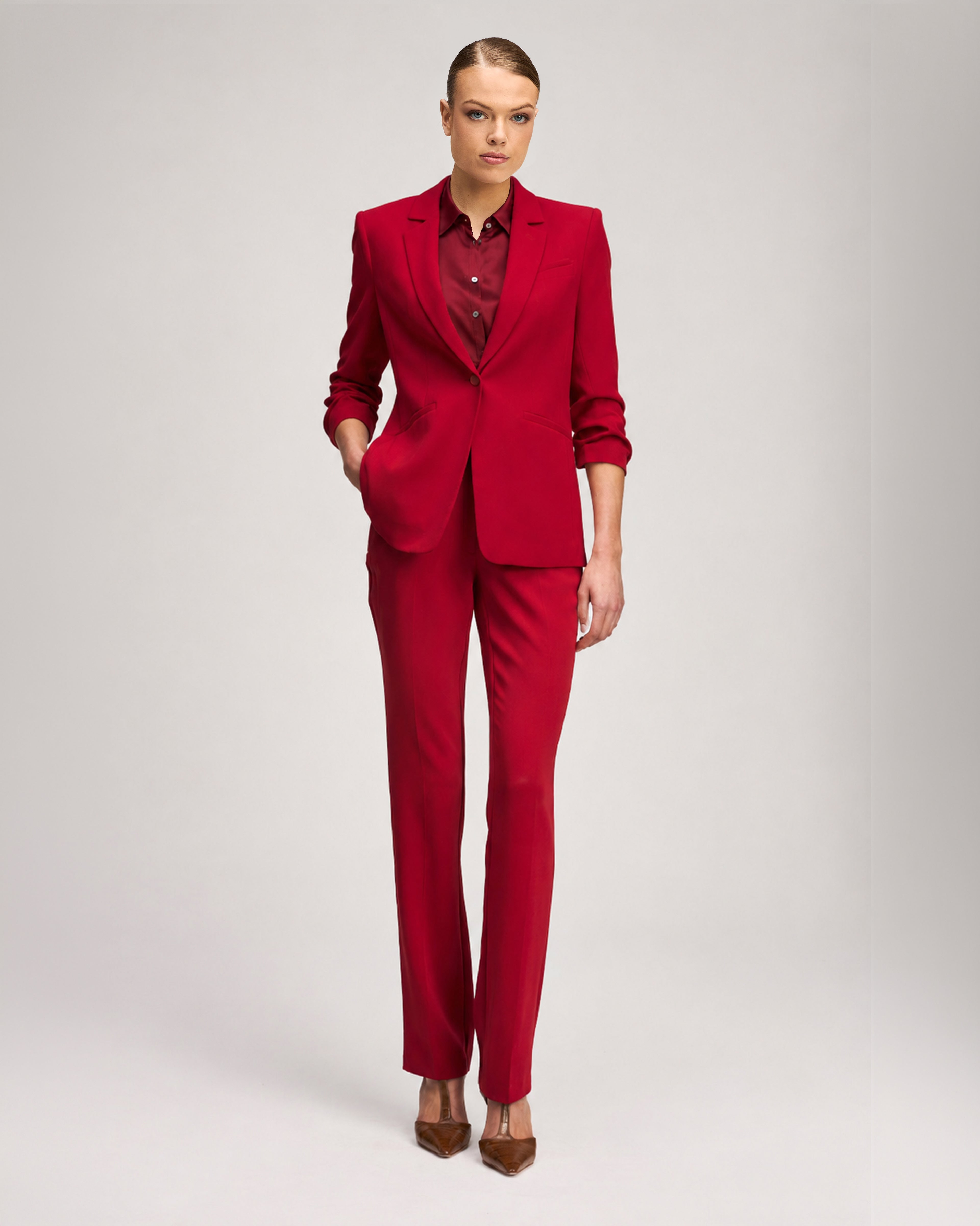 Crepe Khloe Blazer