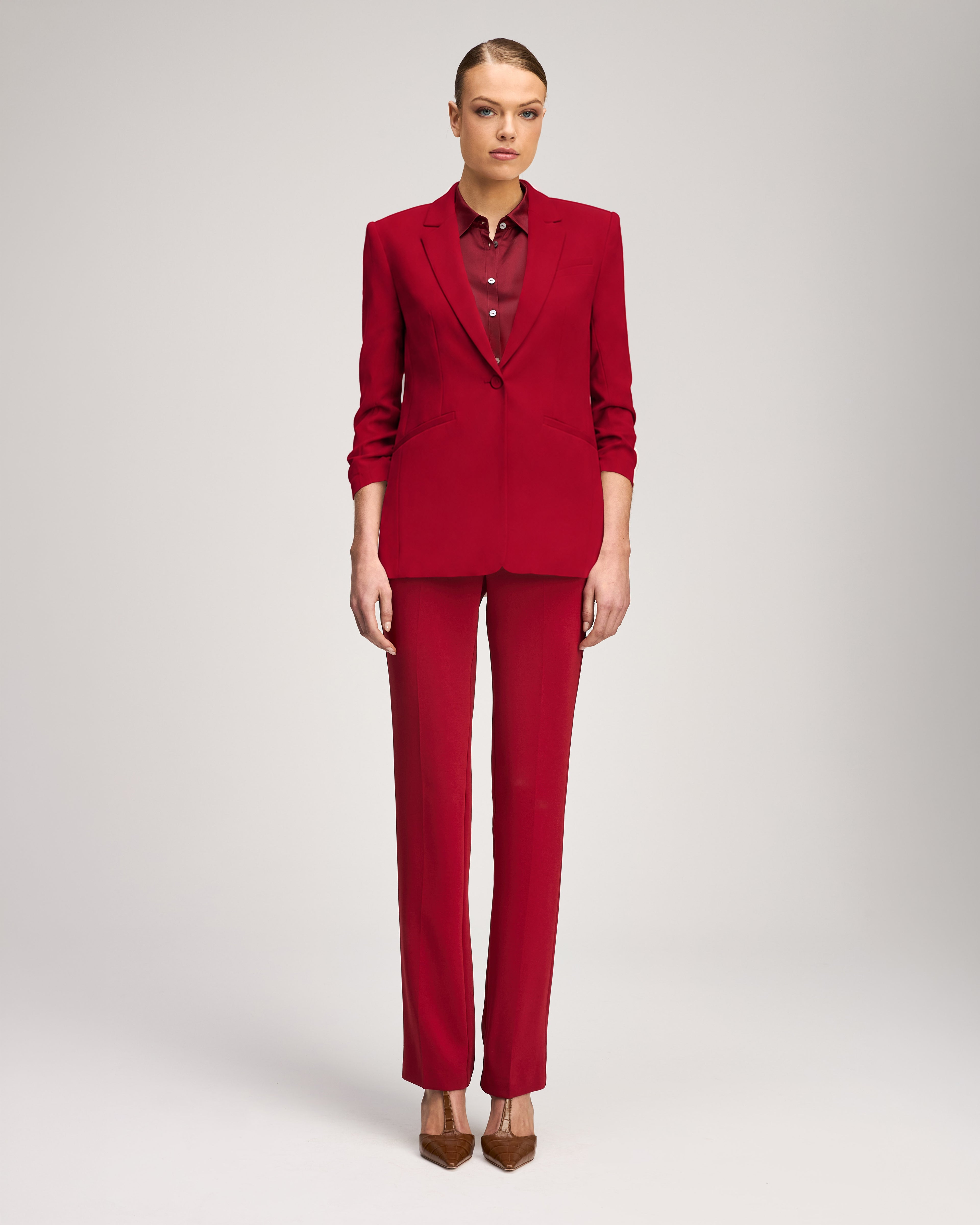 Crepe Khloe Blazer