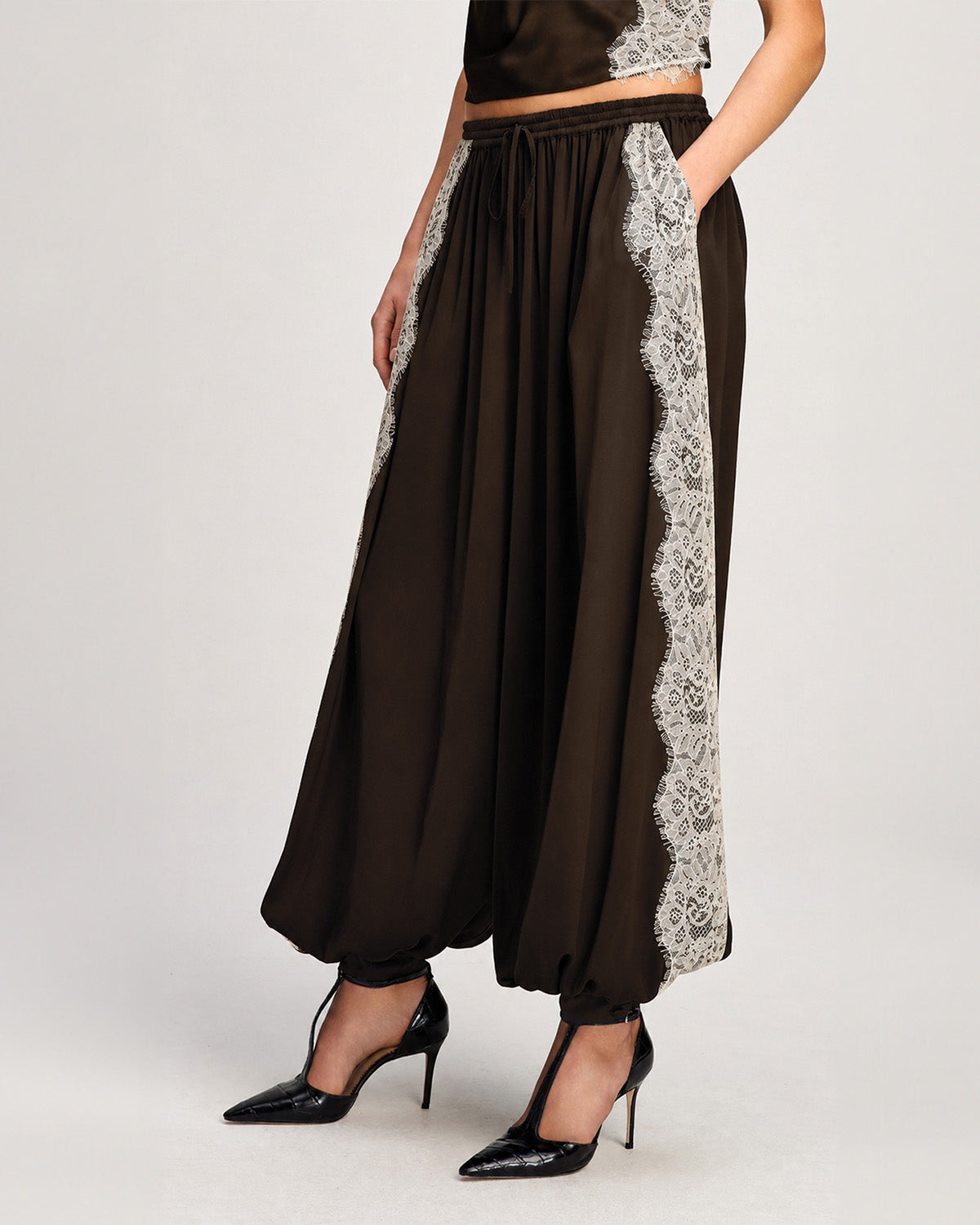 Esme Satin Verne Pant