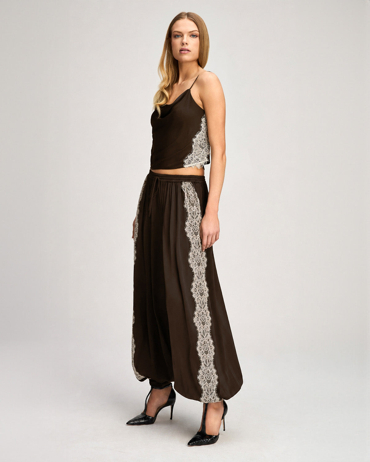 Esme Satin Verne Pant