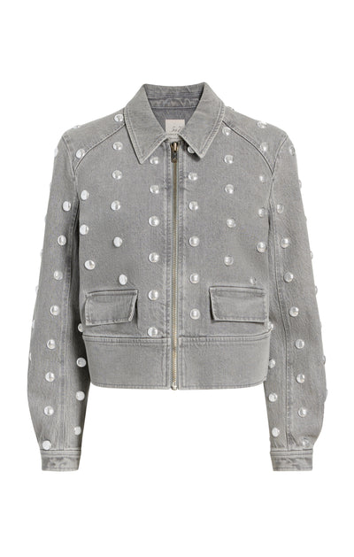 Studded Denim Harriet Jacket