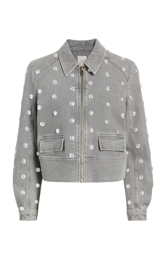 Studded Denim Harriet Jacket