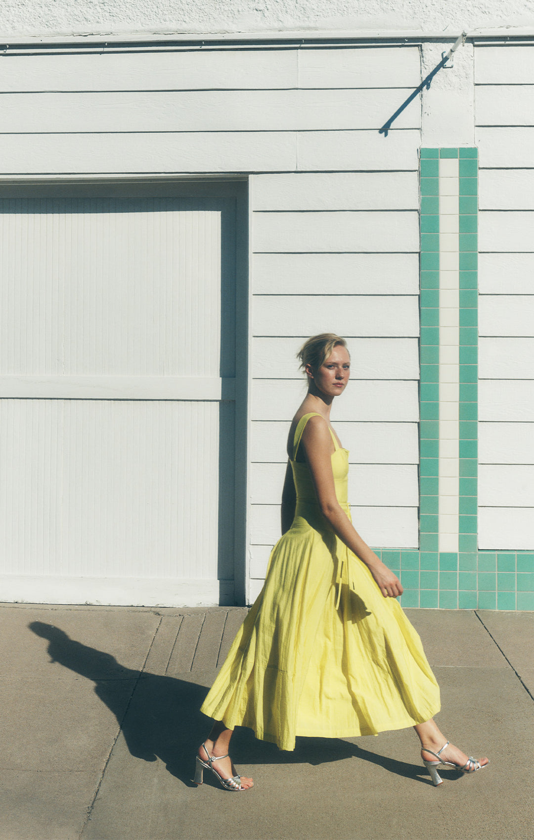garage midi dress Cinq a Sept Jerome Dress in Yellow