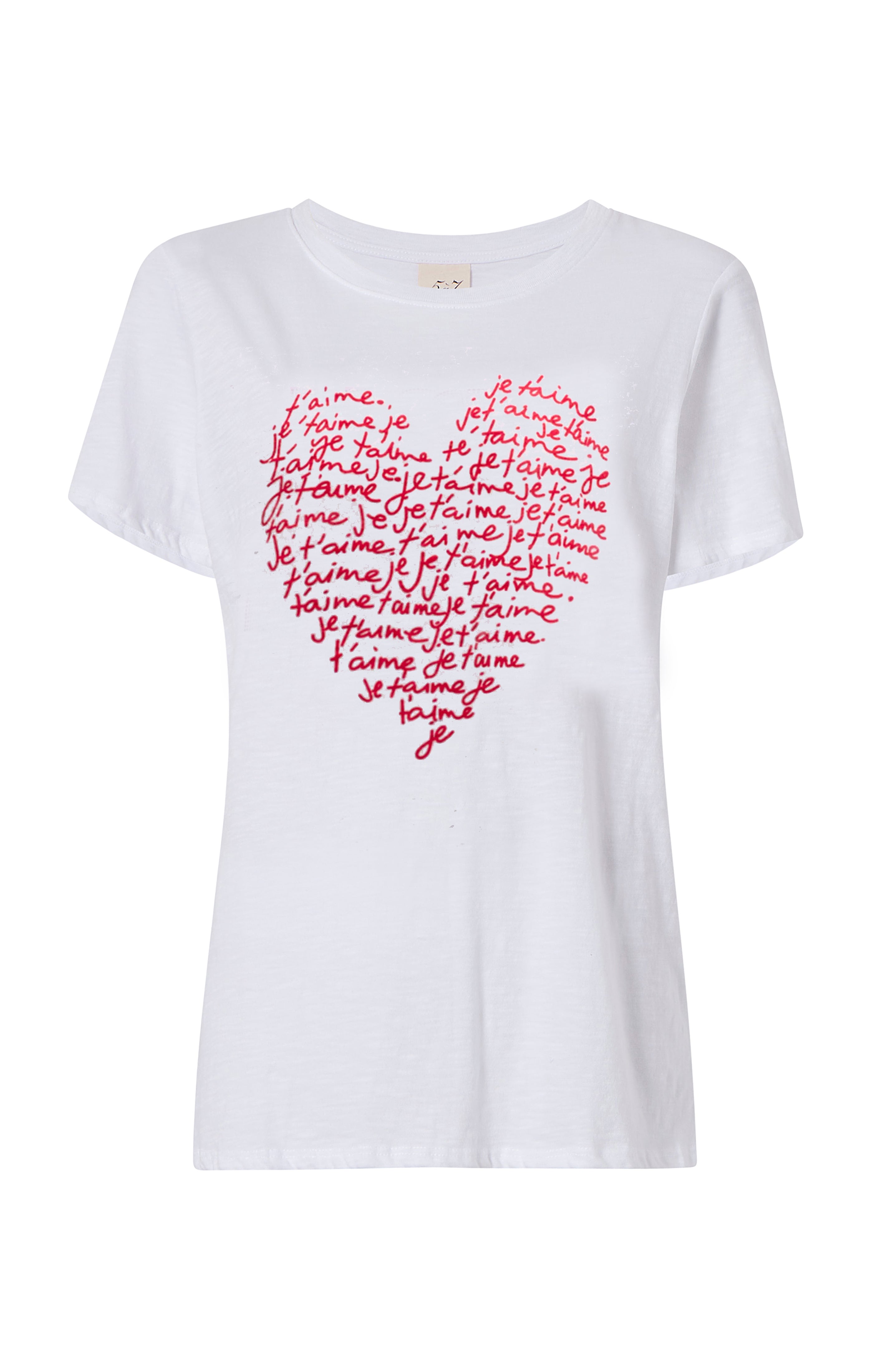 Je T'aime Heart Tee