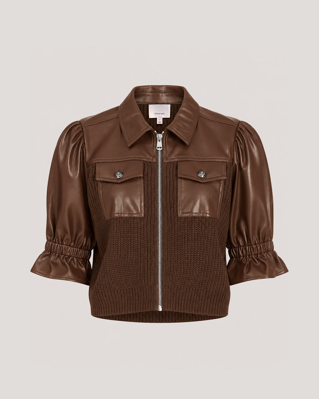 Knit Holly Combo Jacket