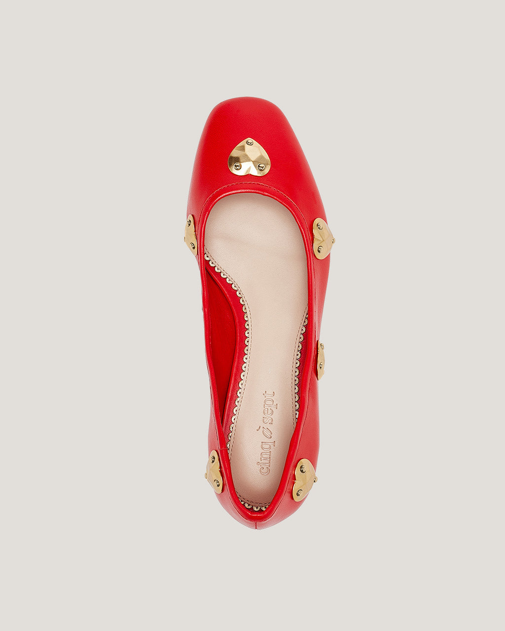 Marin Block Heel Ballet Pump