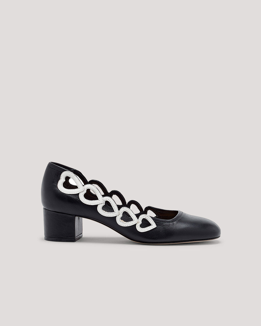 Martine Block Heel Pump
