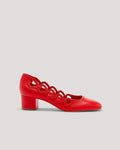 Martine Block Heel Pump