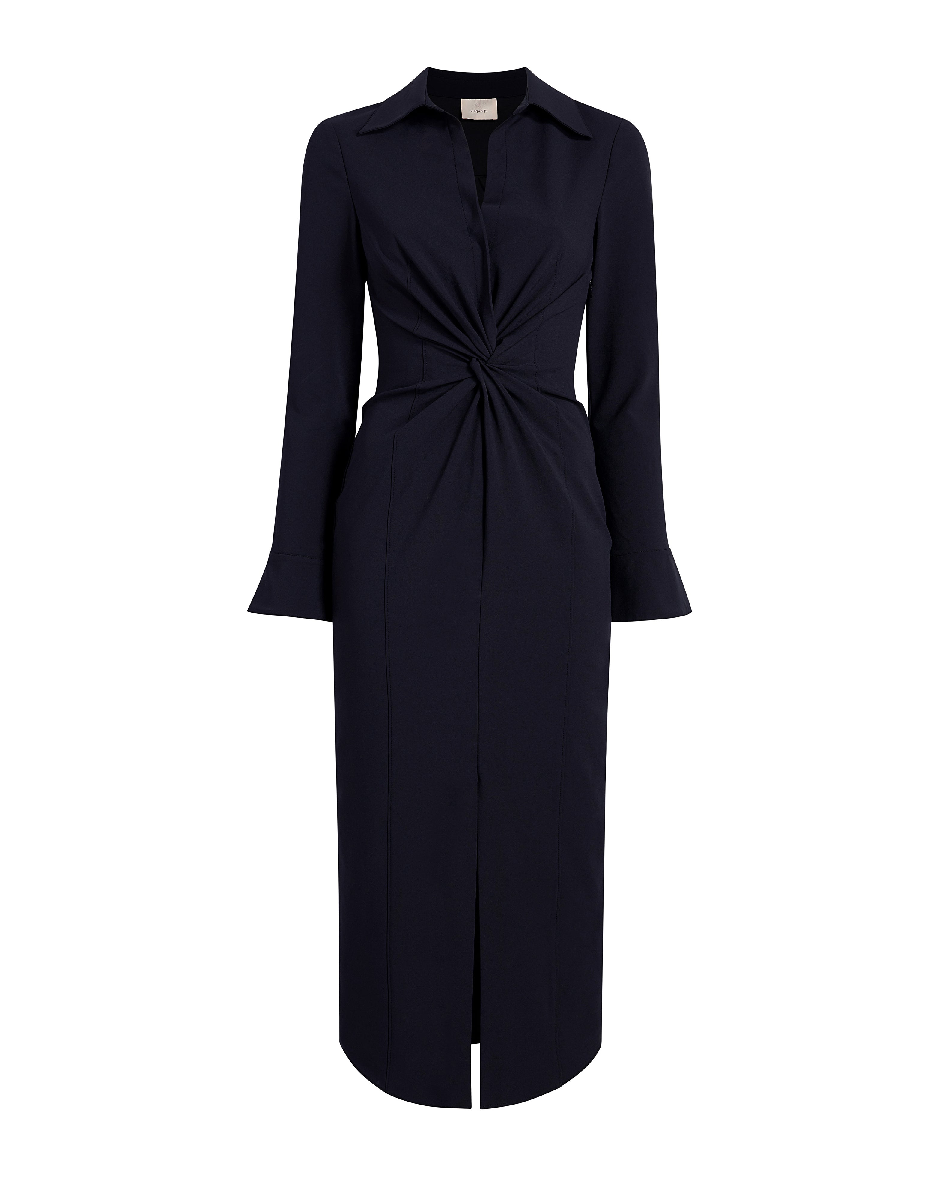 Cinq à Sept Mckenna Midi Dress - Navy