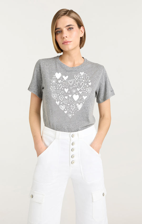 Multi Heart Tee