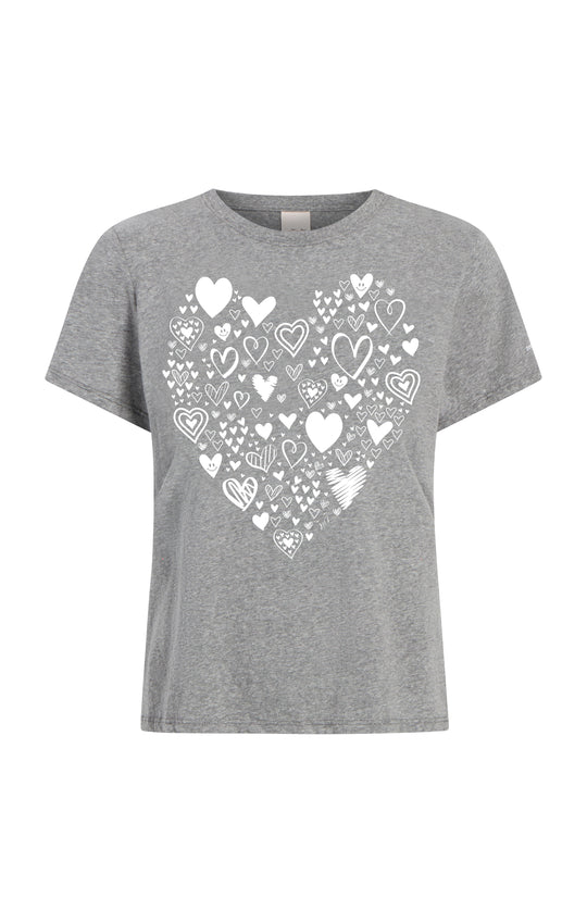 Multi Heart Tee