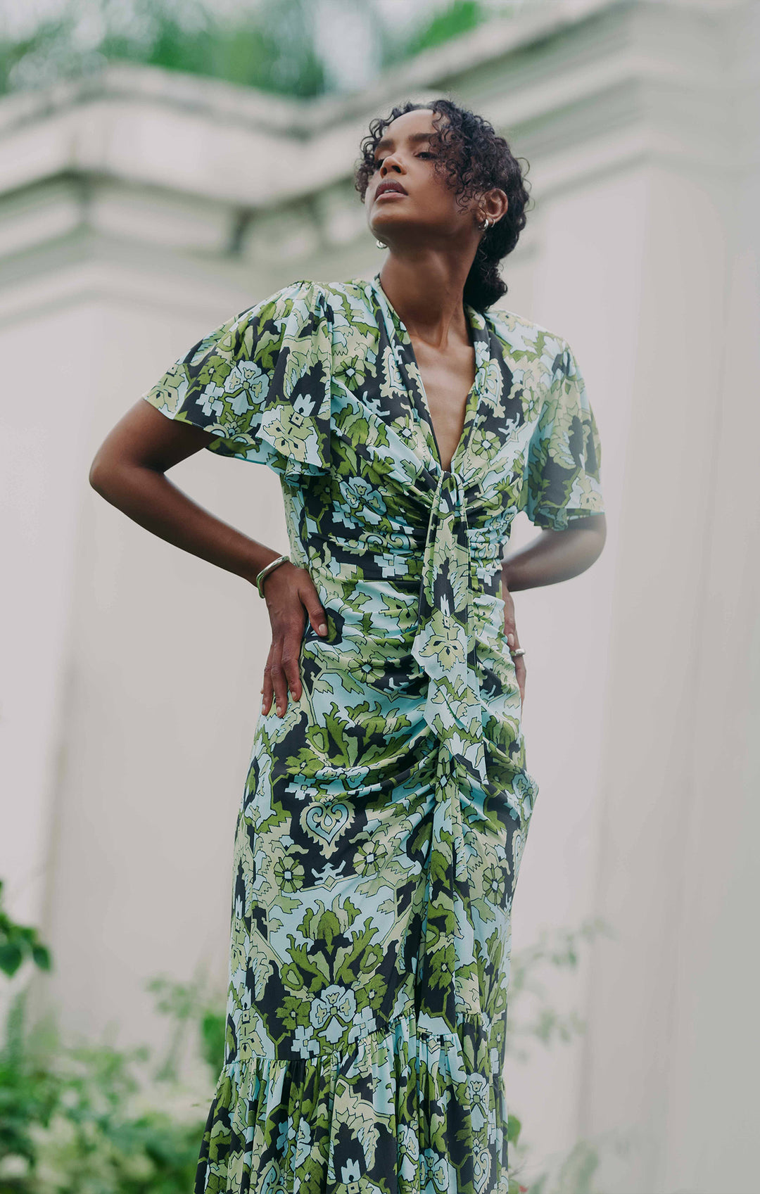 Damask Peeta Dress – Cinq à Sept