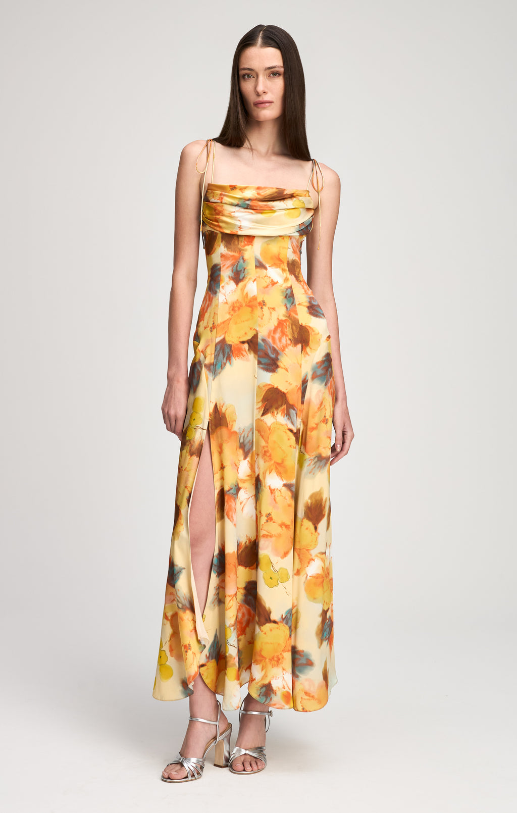 Watercolor Floral Betty Dress