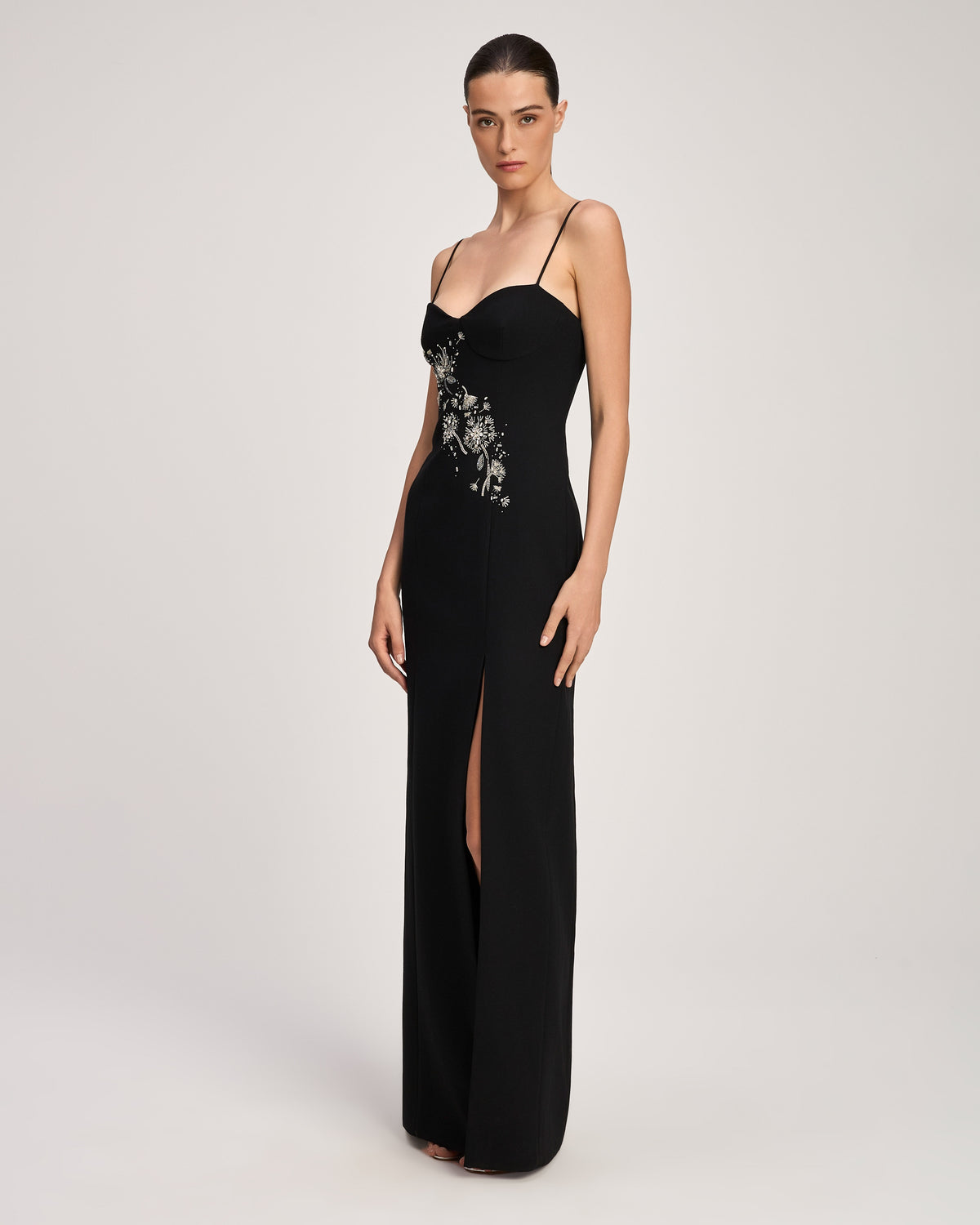 Midnight Dandelion Amelina Gown