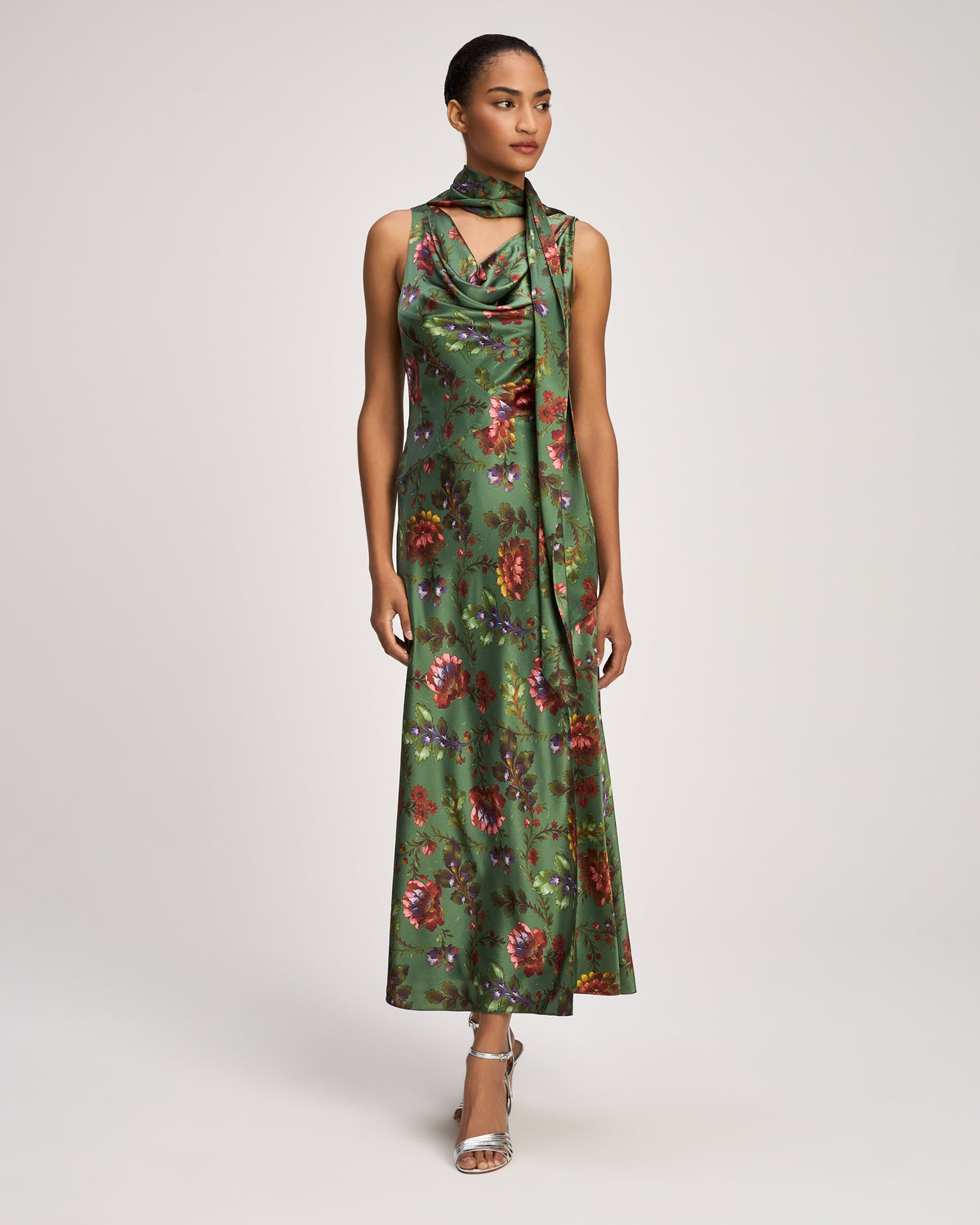 Fresco Floral Rosmira Dress