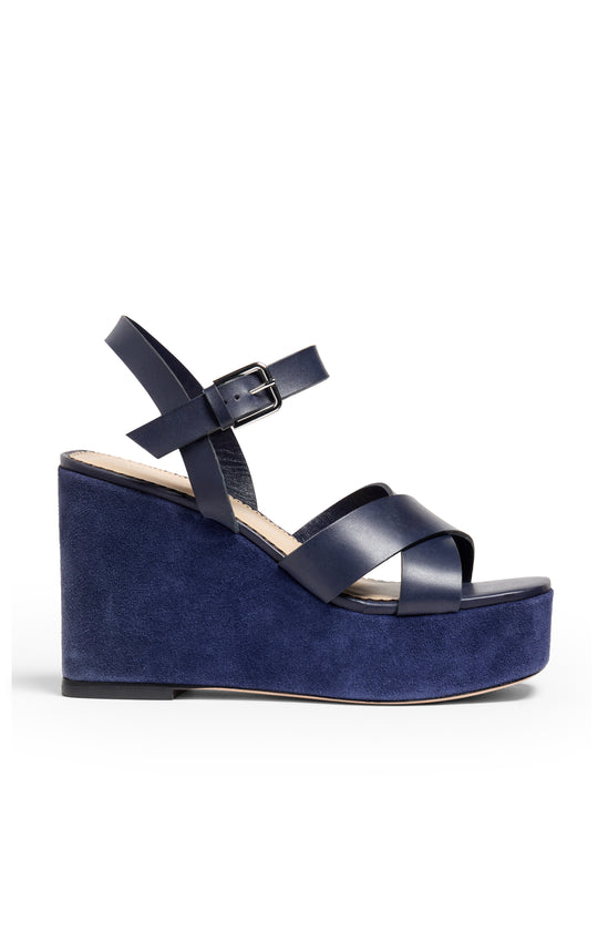 Sasha Vachetta Wedge Sandal