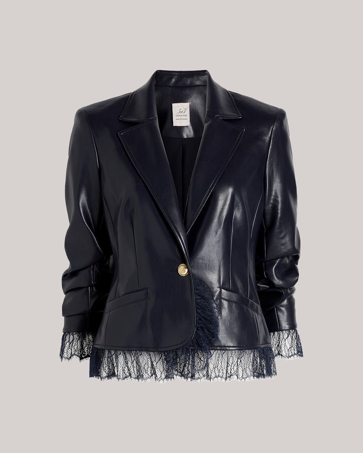 Vegan Leather Le Petit Roxie Blazer