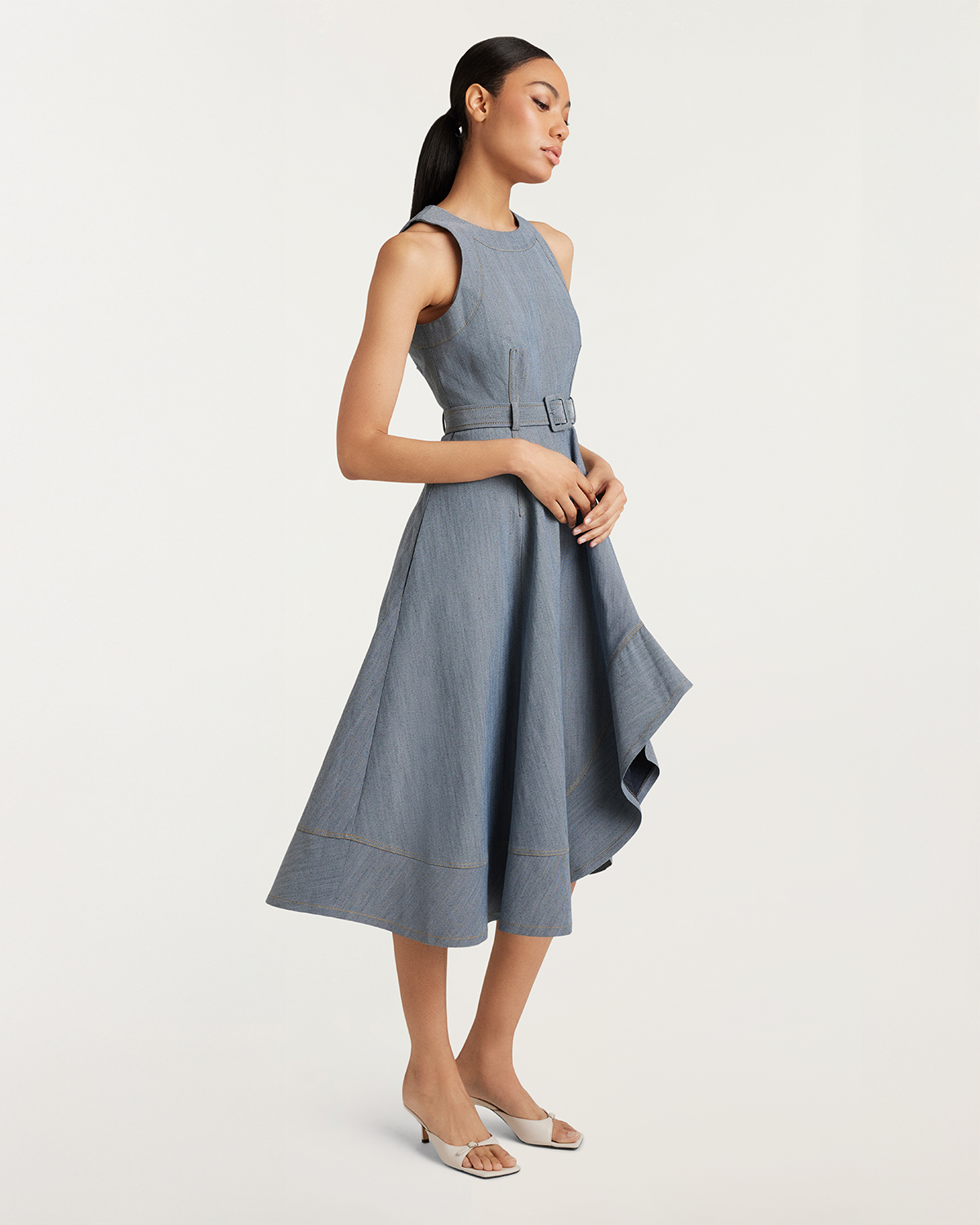 Cinq à Sept Zelda Dress - Light Indigo