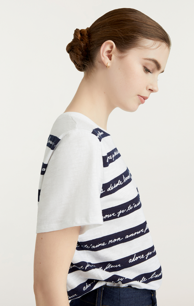 Love Letter Stripe Tee