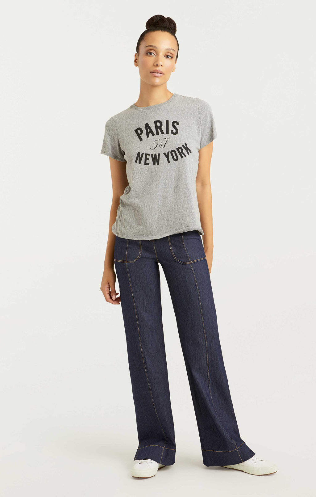 Paris New York Tee