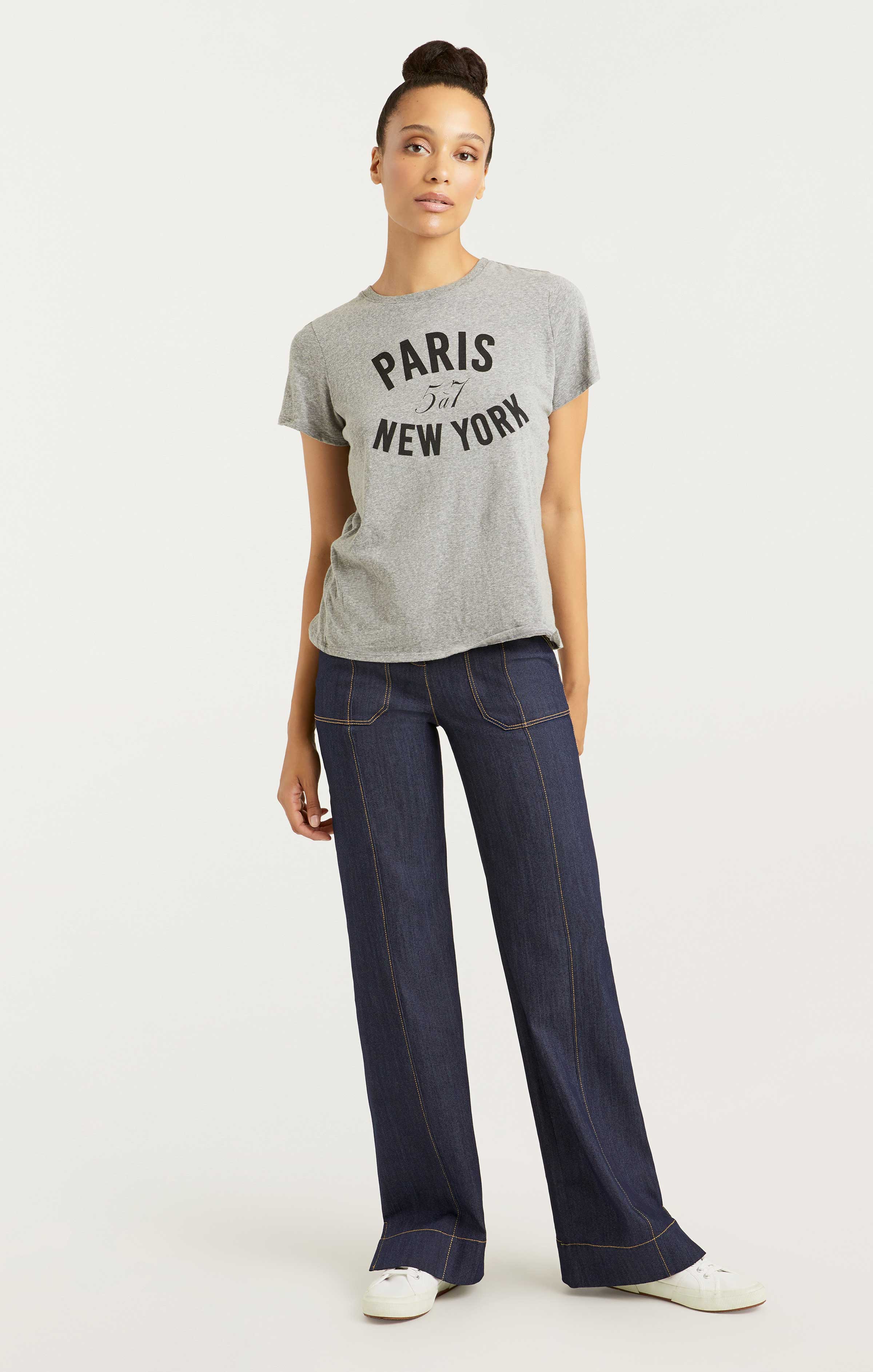 Paris New York Tee