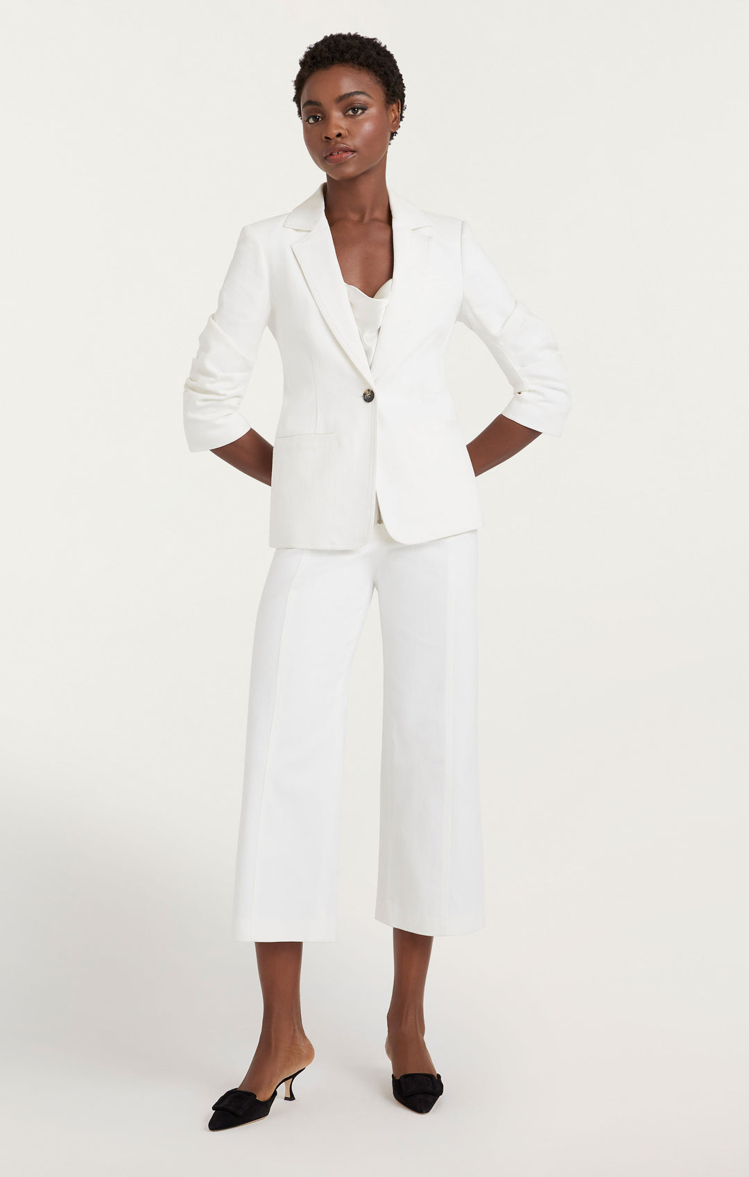 Denim Khloe Blazer – Cinq à Sept