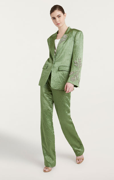 Crystal Floral Embellished Cheyenne Blazer