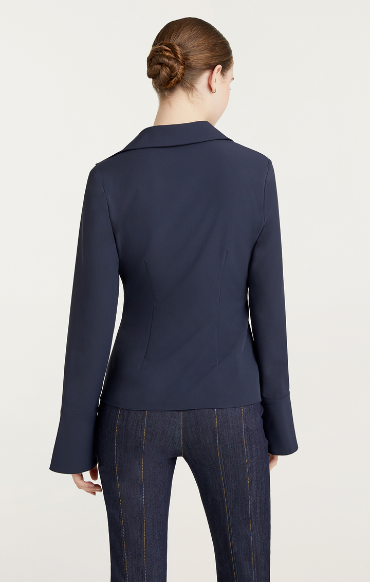 marno Bianca blouse（NAVY） Bianca top in Navy Star (XS) | Used, Secondhand,… | Noihsaf
