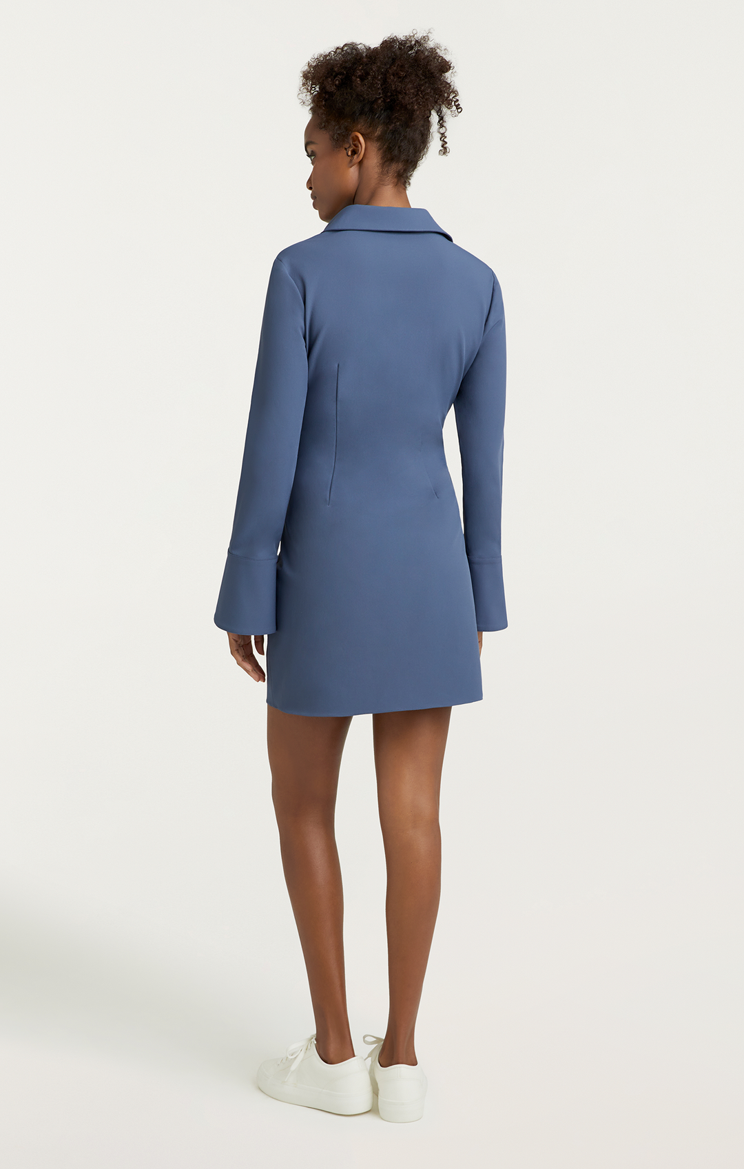 EsQualo Dress zigzag knit