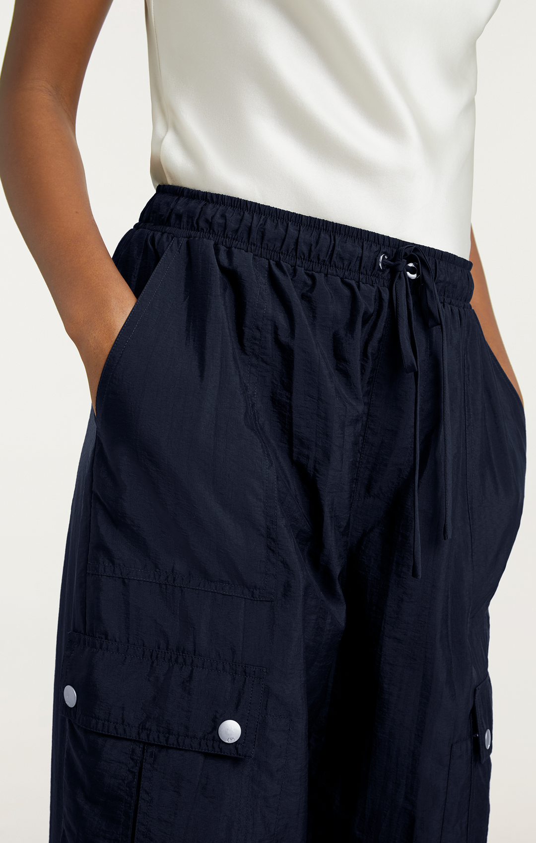 THE SHISHIKUI】PARACHUTE PANTS NAVY Bottoms – SHISHIKUI THE SHISHIKUI】PARACHUTE PANTS NAVY Bottoms – SHISHIKUI
